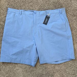 Vineyard Vines Men's On-the-Go 10" Shorts sz 52B 52 Big Chino Twill Newport Blue